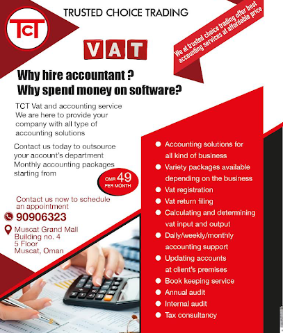 TCT Vat and Accounting services - Muscat - +968 9116 5694