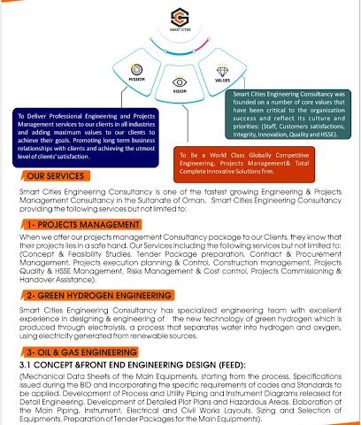 Smart cities engineering consultancy - Sur - +968 9641 2555