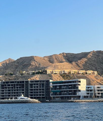 The gate of the Barr Al Jissah Resort & Spa - Bandar Jissah -