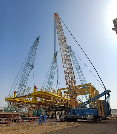 Nass Group LLC cranes, Yard - Sohar - +968 9988 7208